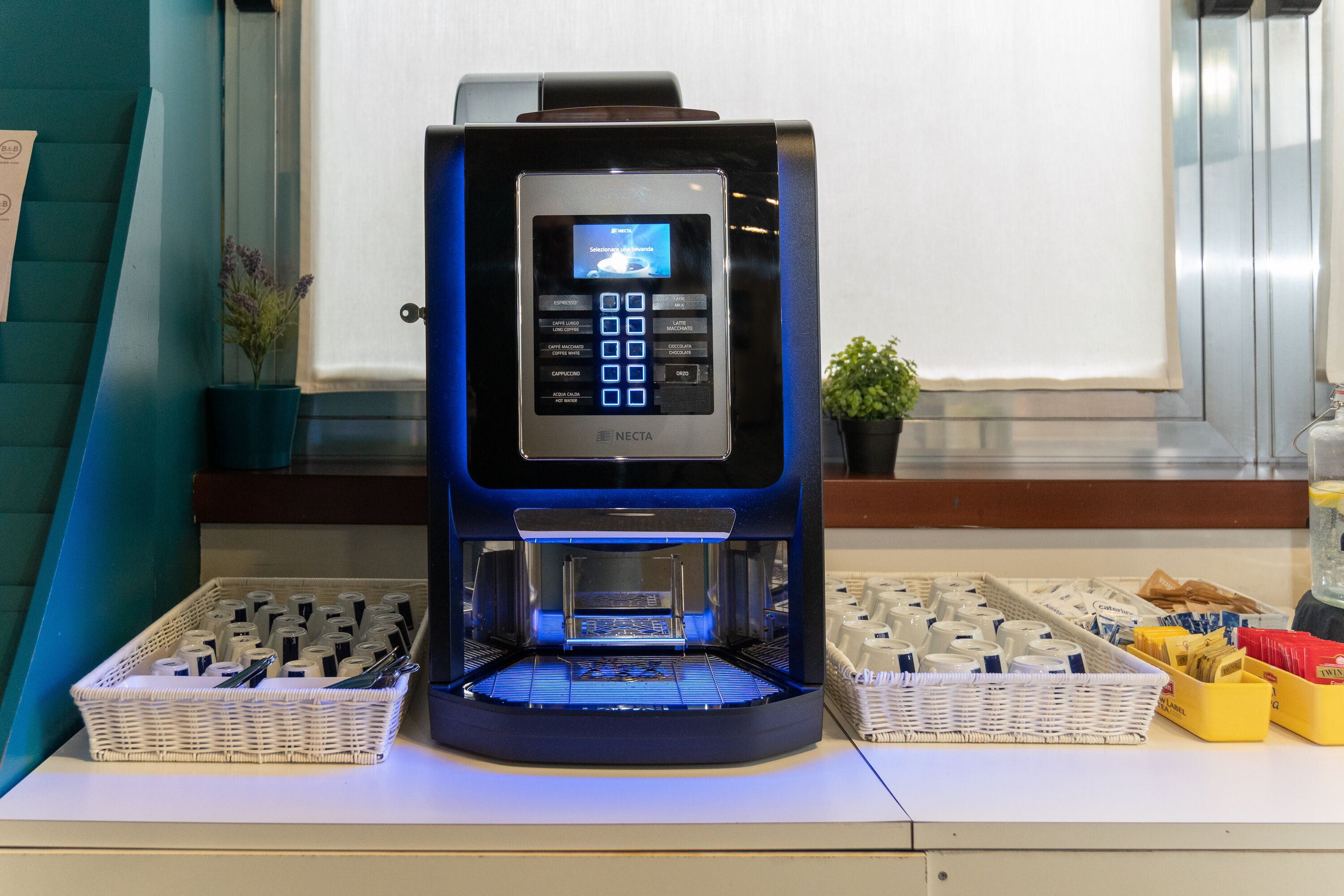 daily buffet breakfast (eur 9.5 per person)