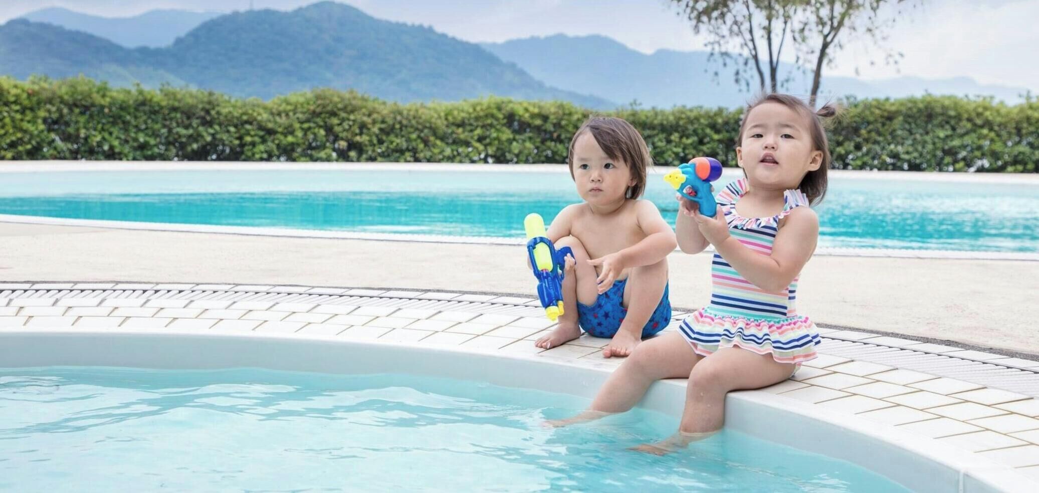Seasonal outdoor pool