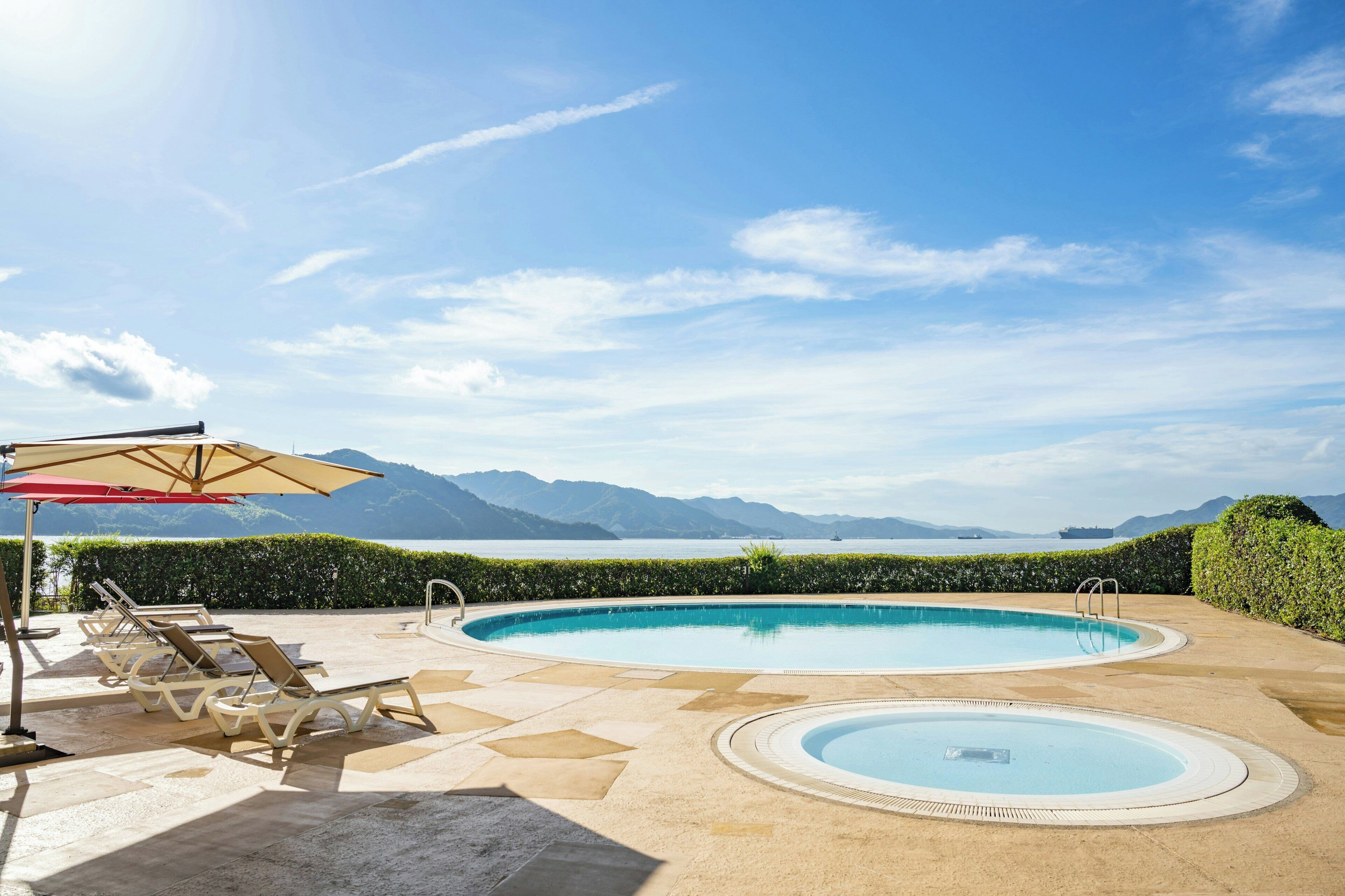Seasonal outdoor pool