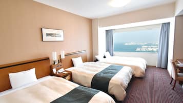 Down duvets, in-room safe, blackout curtains, iron/ironing board