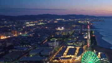 Vue sur la plage/l’océan