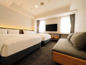 Free WiFi, bed sheets - Hotel Sho Sapporo (Sapporo)