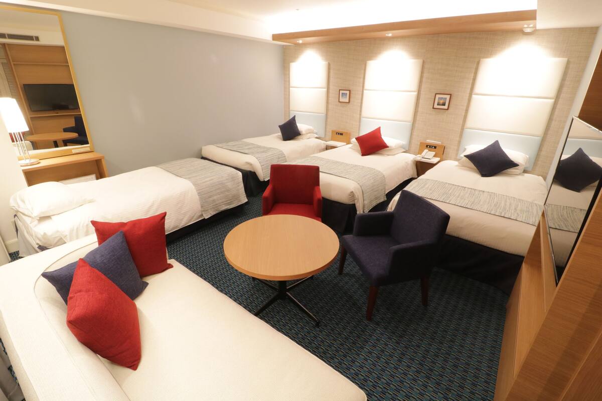 In-room safe, blackout drapes, iron/ironing board (on request)