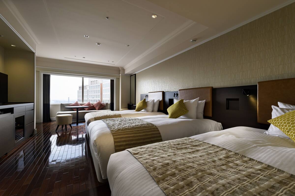 In-room safe, blackout drapes, iron/ironing board (on request)