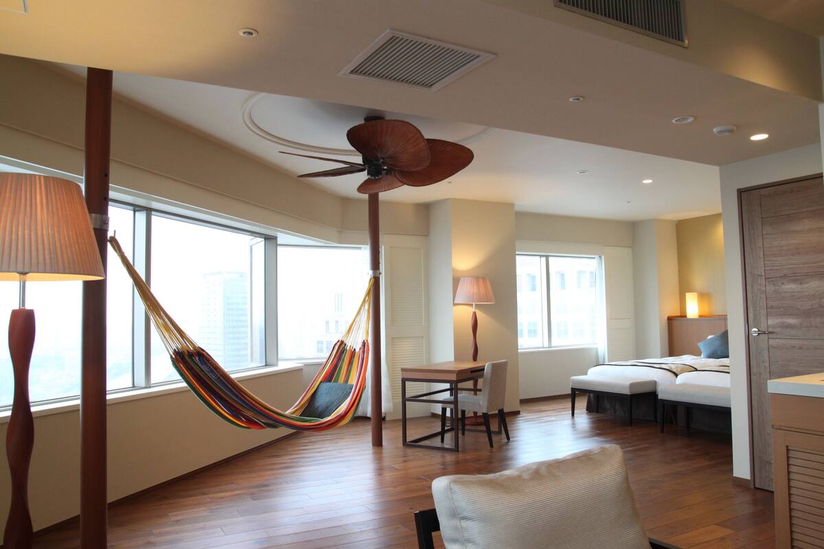 In-room safe, blackout drapes, iron/ironing board (on request)