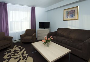Superior Family Room with shower | In-room safe, desk, blackout curtains, iron/ironing board