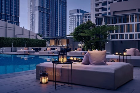 Outdoor pool. JW Marriott Kuala Lumpur