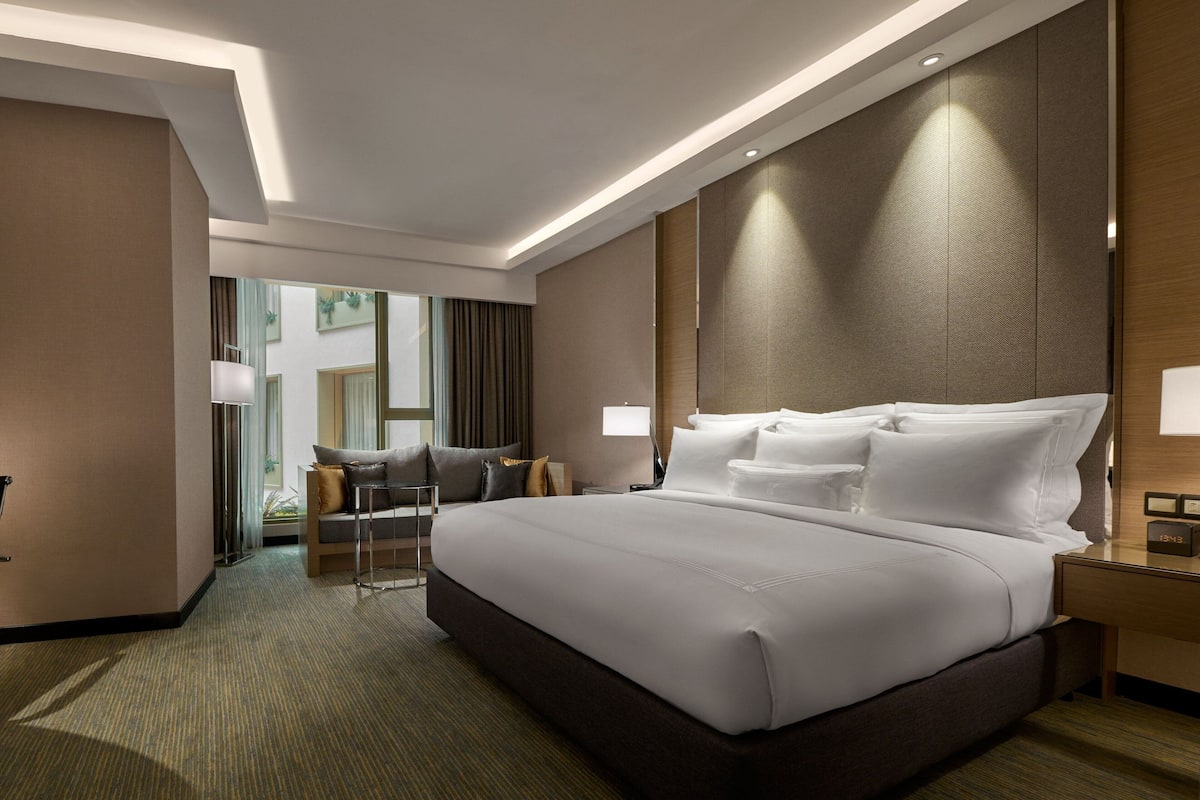 Chambre Deluxe, 1 très grand lit | 1 chambre, literie de qualité supérieure