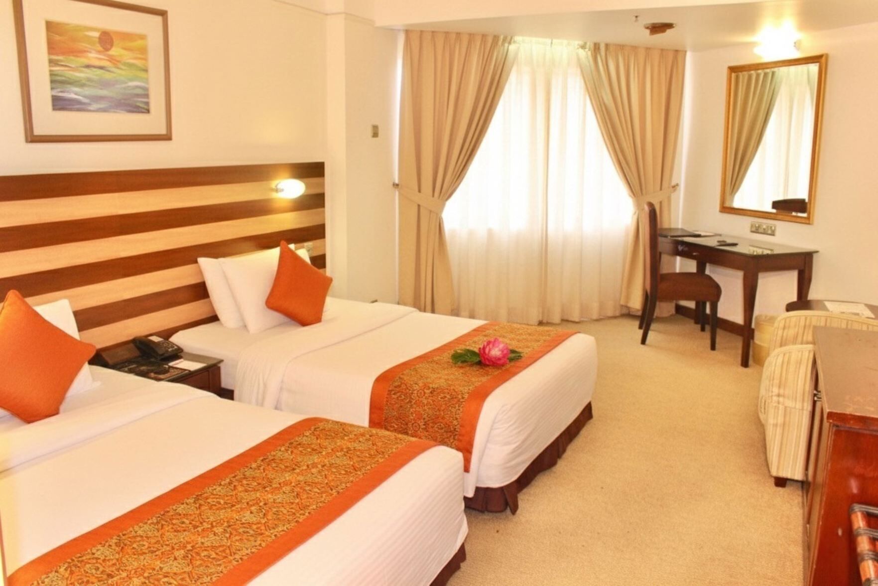 Minibar, in-room safe, iron/ironing board, free WiFi