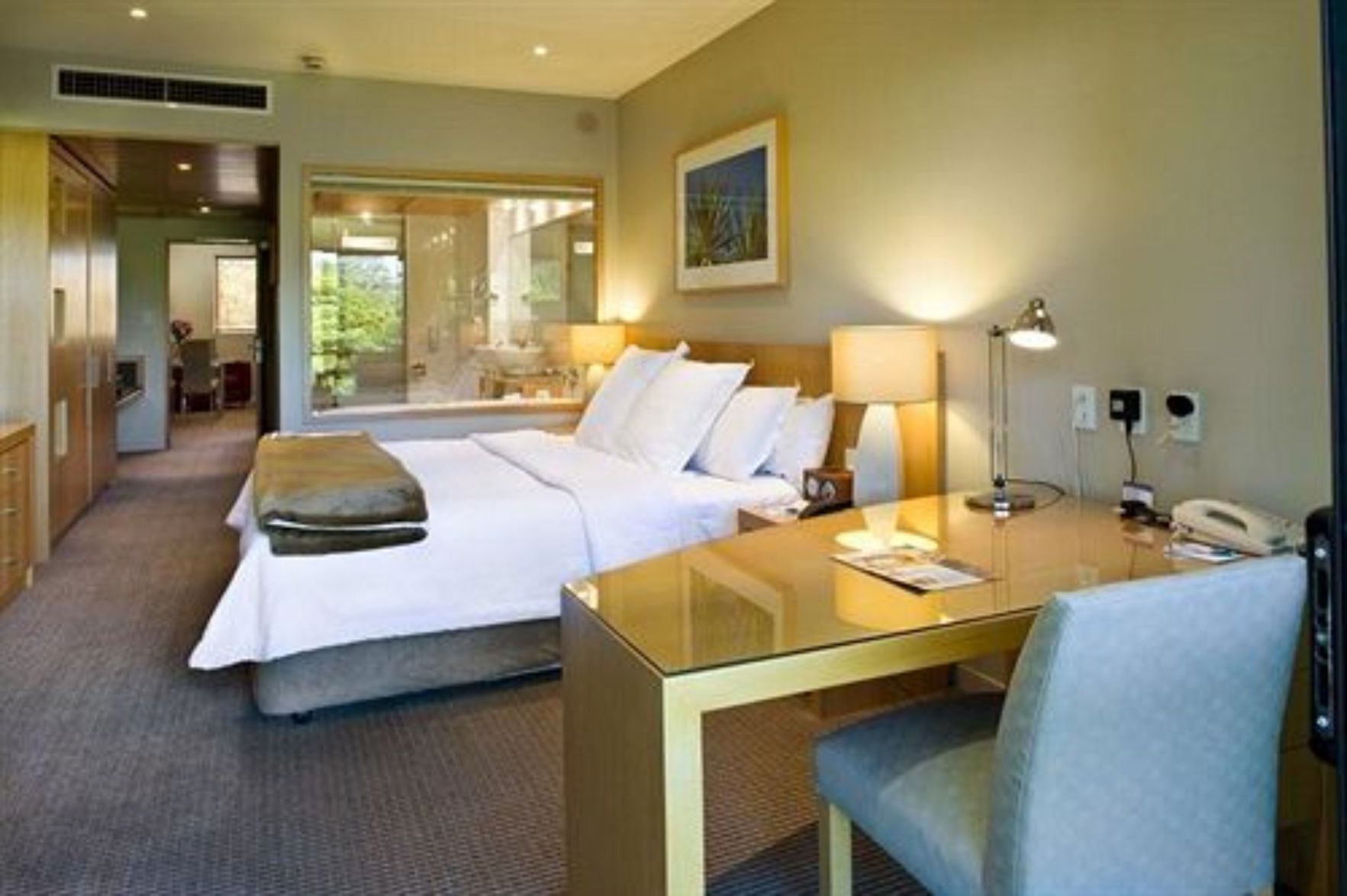Premium bedding, minibar, in-room safe, desk