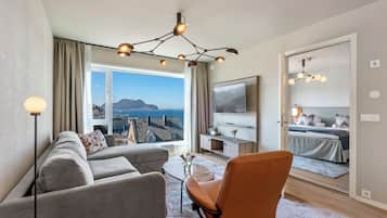 Dobbeltrom, hjørnerom | Oppholdsområde | TV