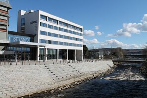Façade de l’hébergement