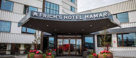 Façade de l’hébergement