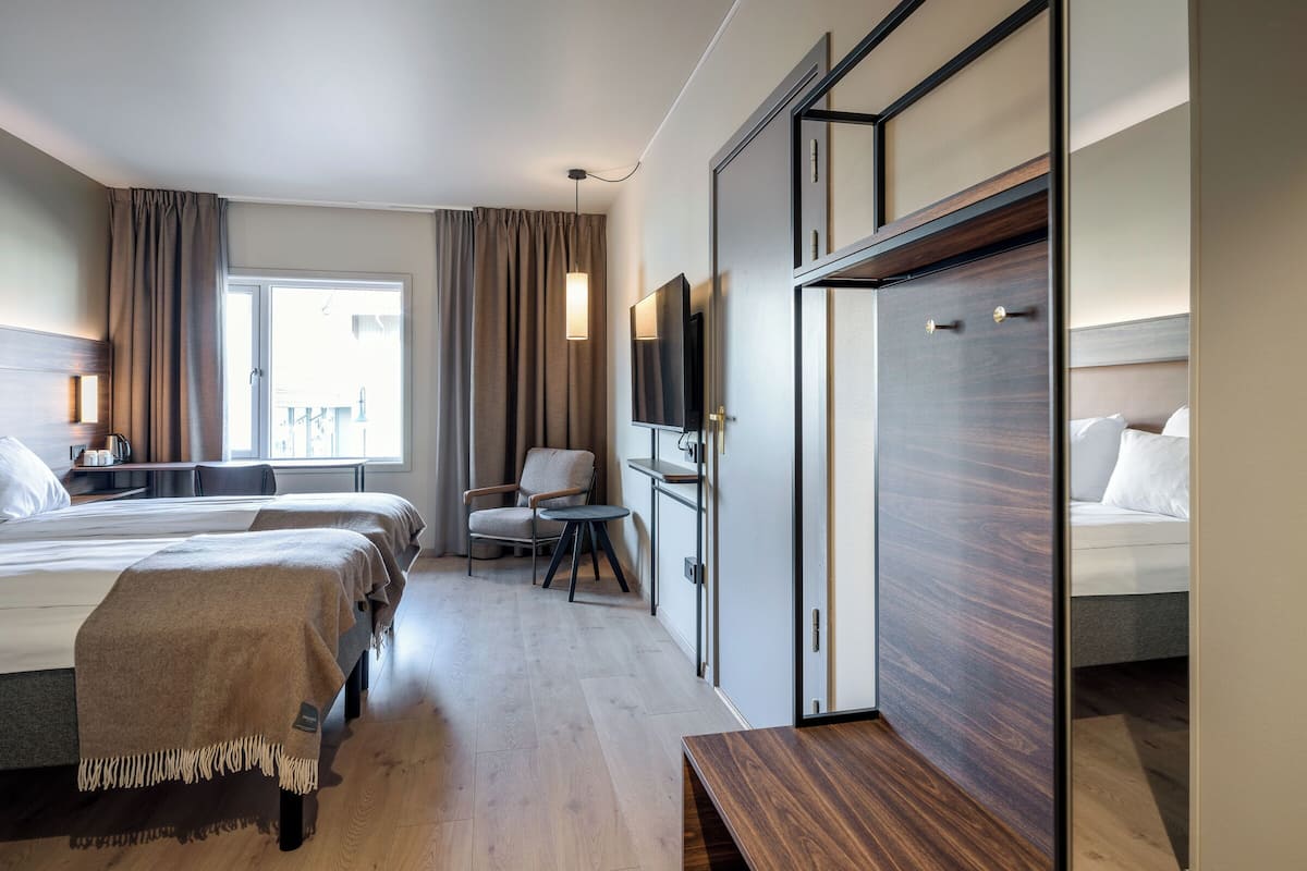 superior room, 2 single beds, non smoking | 1 bedroom, desk, laptop workspace, blackout curtains