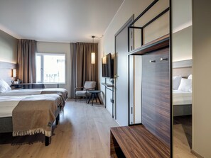 Superior Room, 2 Twin Beds, Non Smoking | Desk, laptop workspace, blackout drapes, soundproofing