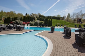 Seasonal outdoor pool