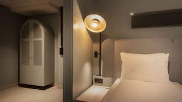 普通套房 | 遮光窗簾/窗簾、免費 Wi-Fi、床單