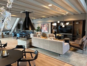 Lobby sitting area