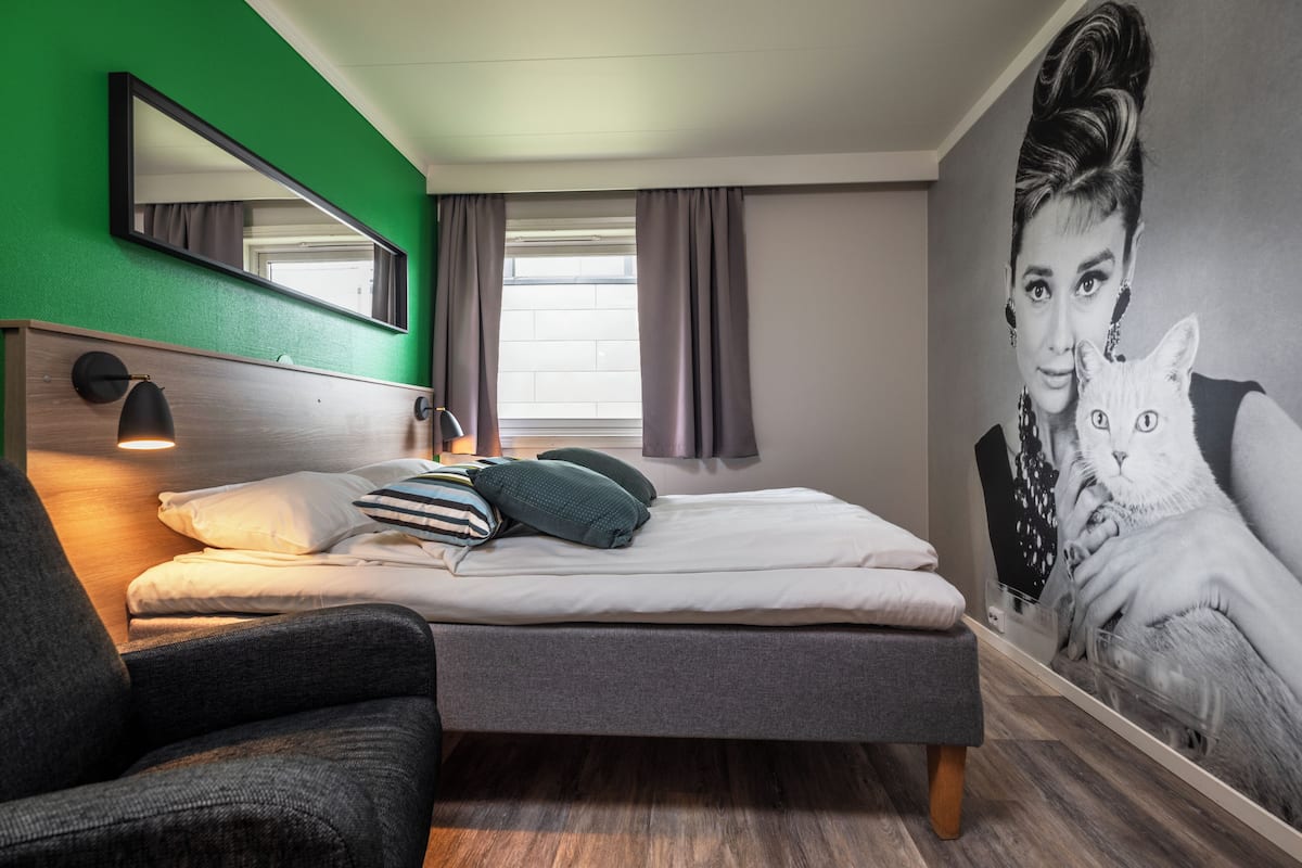 Tomannsrom (Moderate) | Skrivebord, skrivebord for bærbar PC, wi-fi (inkludert) og sengetøy