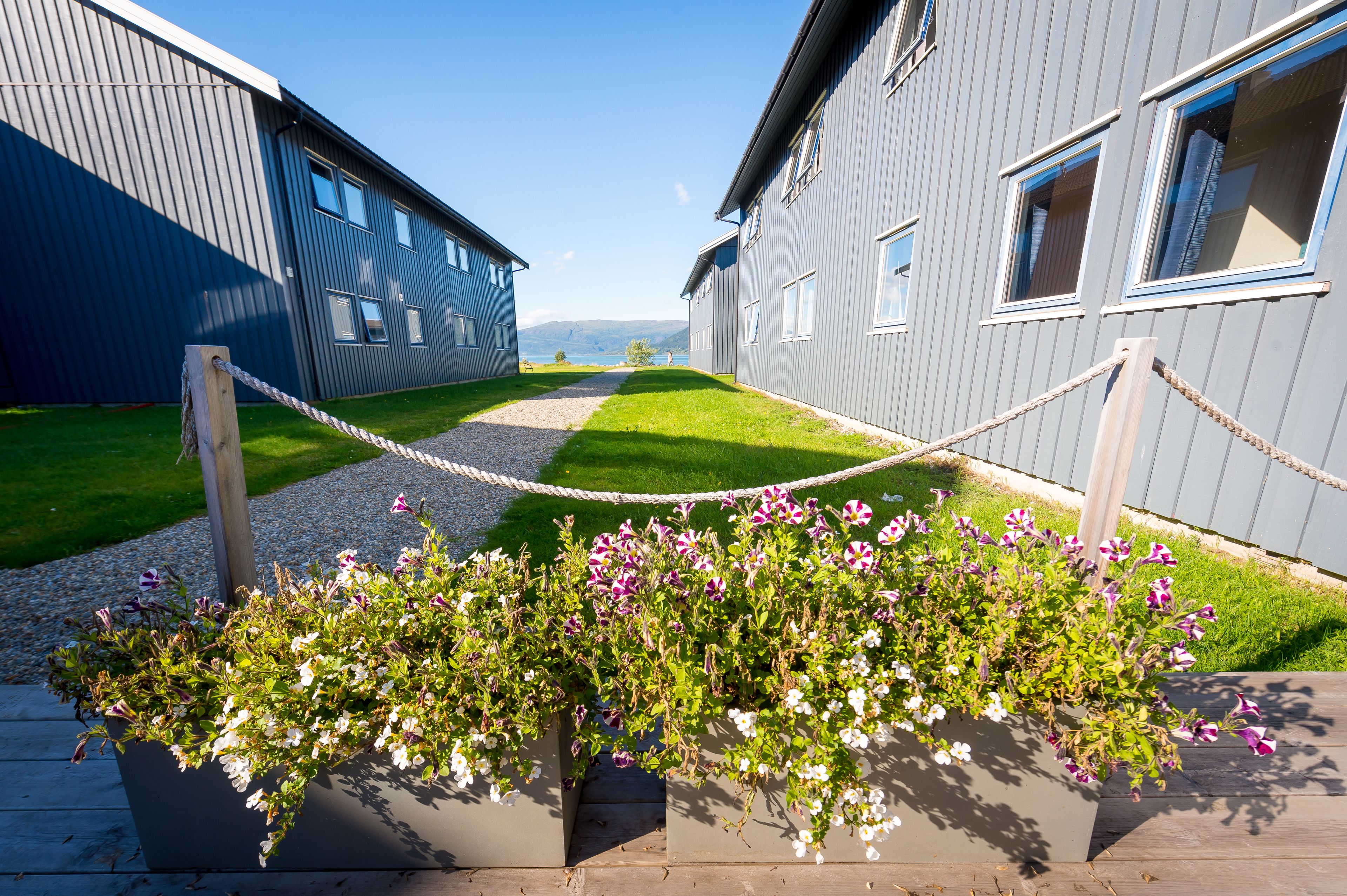 Overnattingsstedets uteområder