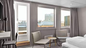 Panoramic Room, 1 Double Bed, Non Smoking (Balcony) | Blackout drapes, free WiFi, bed sheets