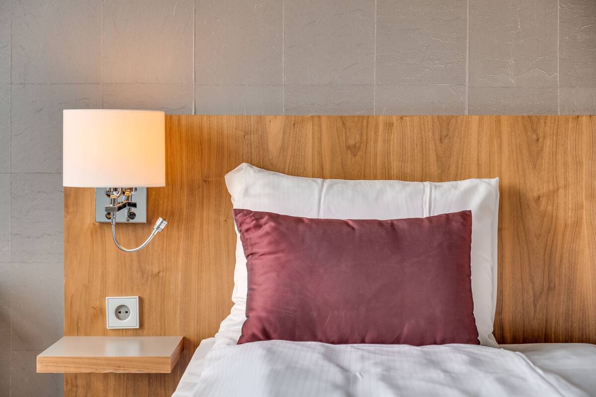 Single Room (Compact) | Premium bedding, minibar, desk, blackout curtains