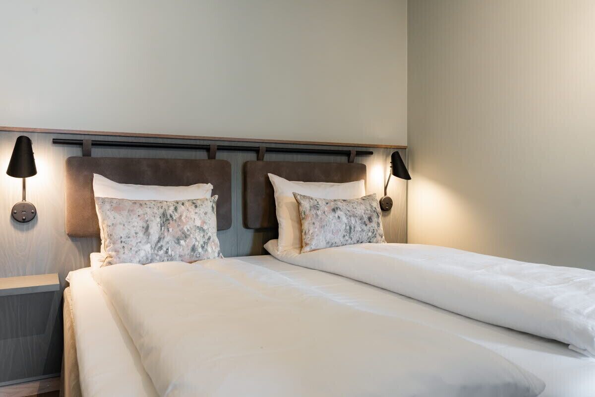 junior studio suite, 1 queen bed | laptop workspace, blackout curtains, free wifi, bed sheets