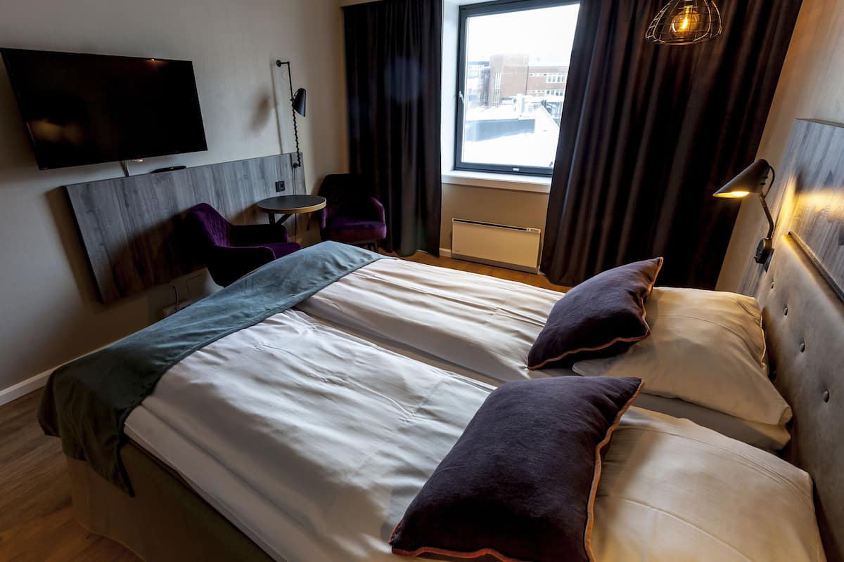 standard room | laptop workspace, blackout curtains, free wifi, bed sheets