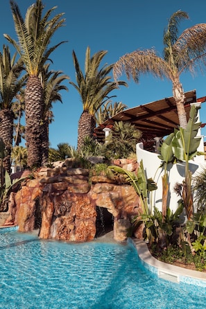 Indoor pool, 3 outdoor pools, pool cabanas (surcharge), pool umbrellas