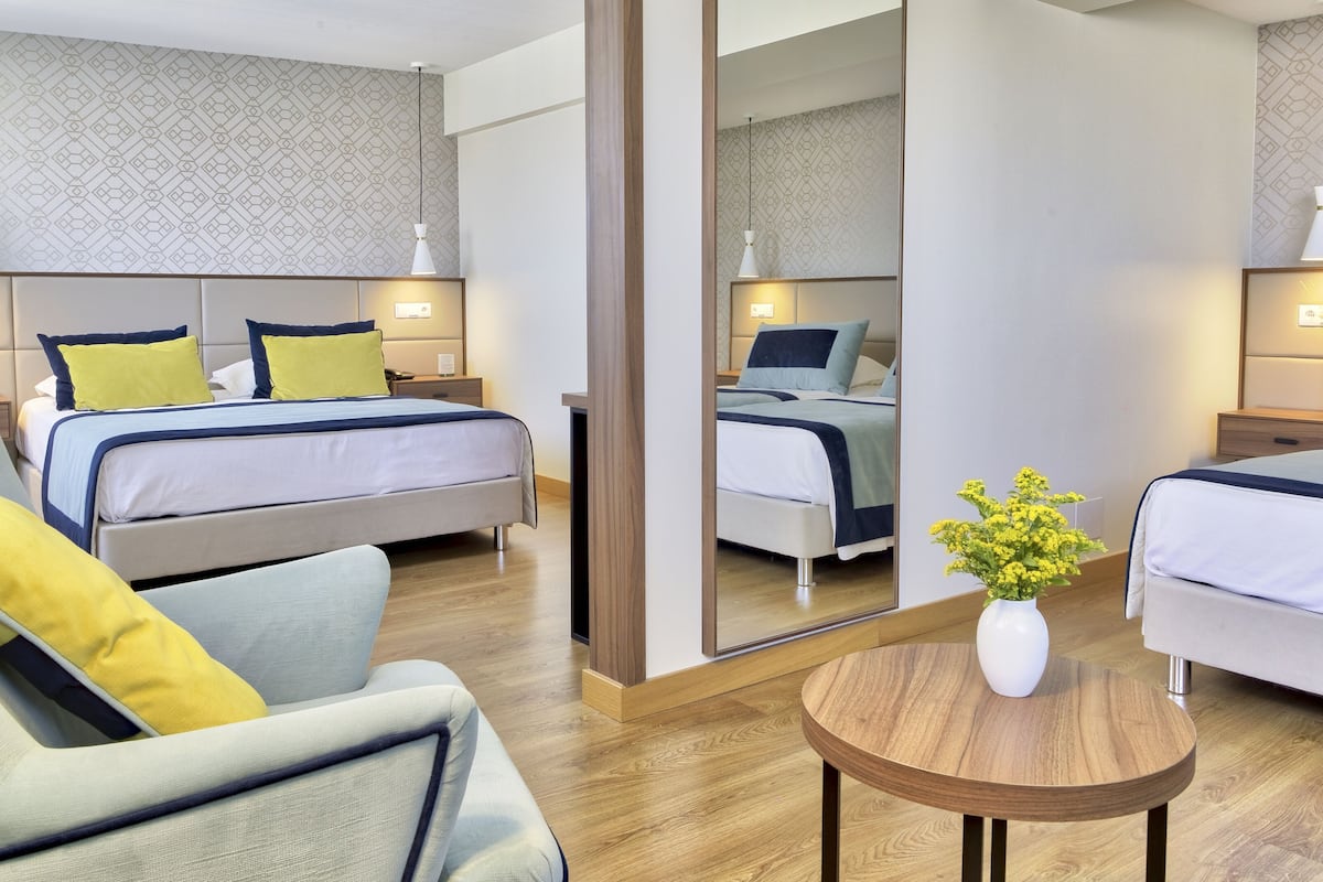 family suite, 2 bedrooms | minibar, in-room safe, individually furnished, desk