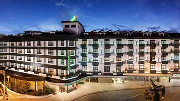 Front of property - evening/night