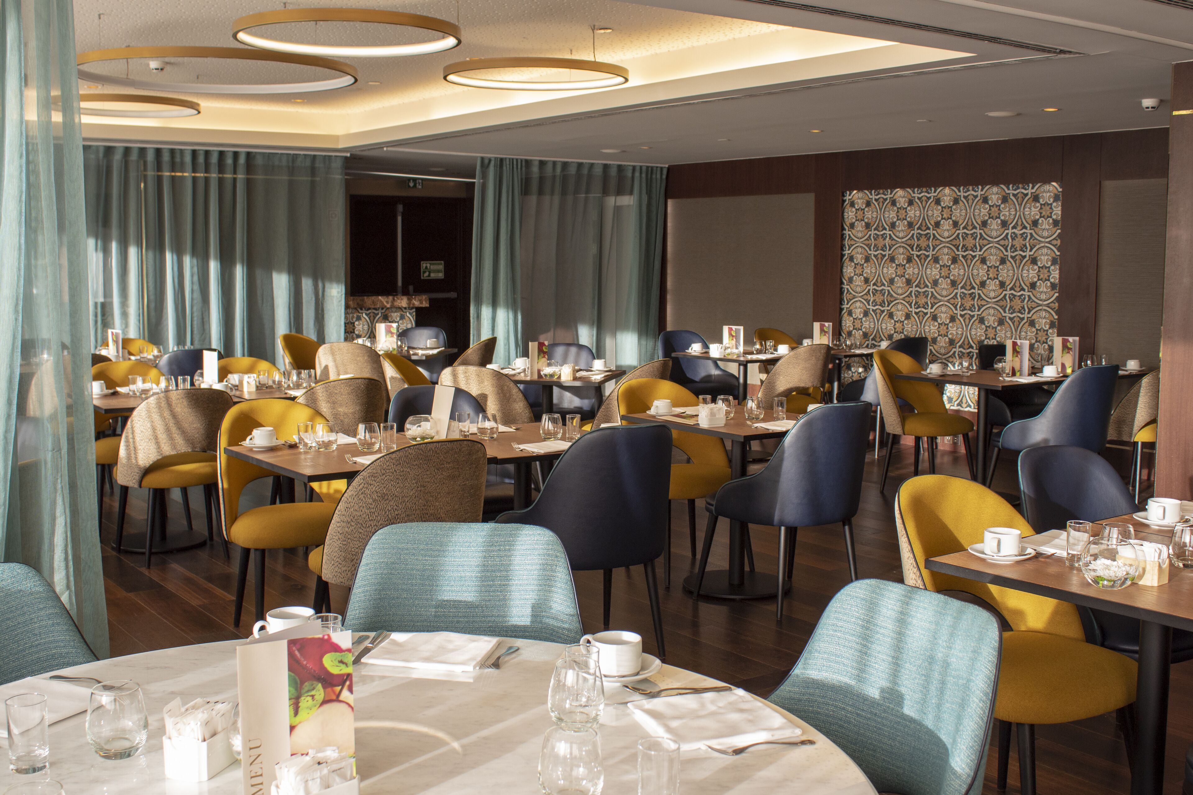 Daily buffet breakfast (EUR 28 per person)