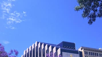 A modern building with a sign reading "INTERCONTINENTAL".