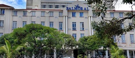 Voorkant van accommodatie