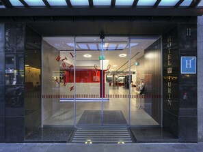 Entrée de l’hébergement