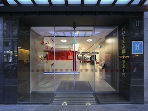 Entrée de l’hébergement