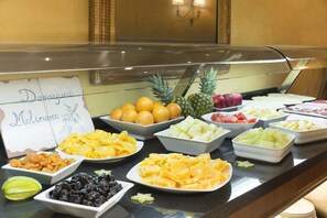 Daily buffet breakfast (EUR 12 per person)