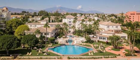 Façana frontal de l'allotjament