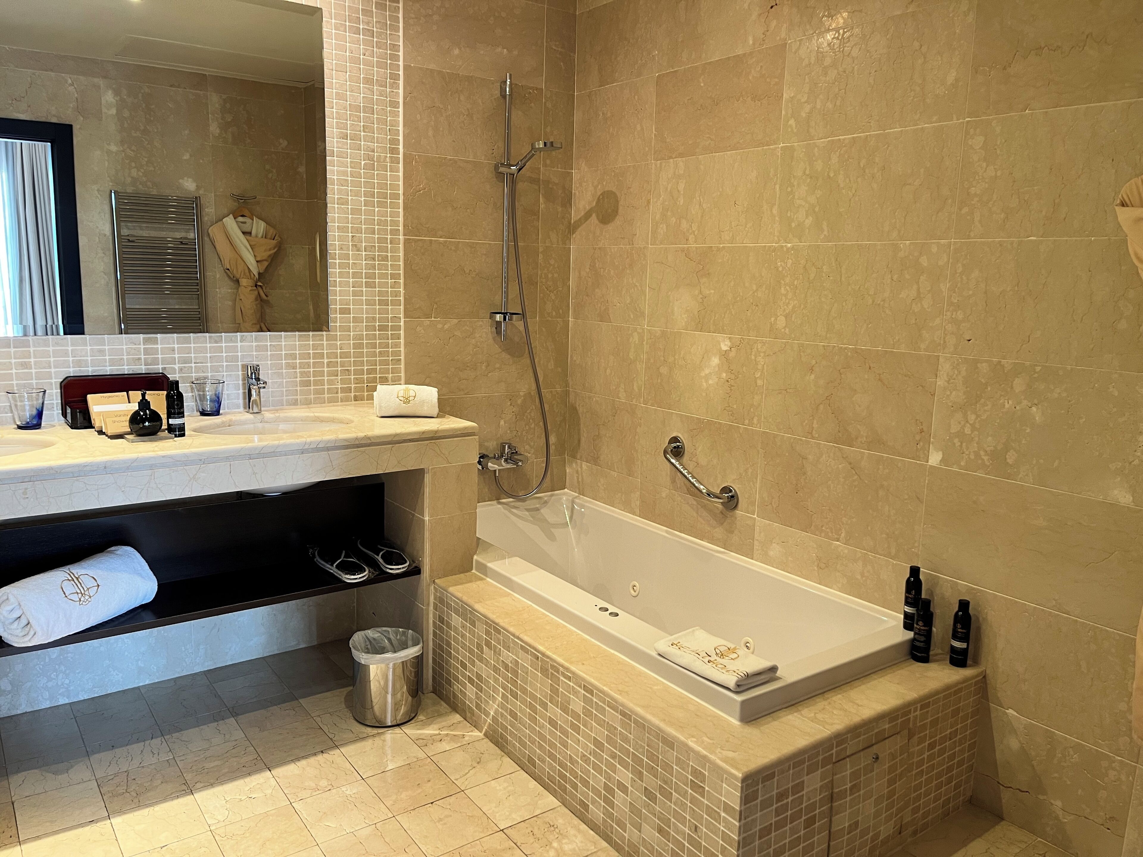 suite, sea view (mediterranea) | 1 bedroom, egyptian cotton sheets, hypo-allergenic bedding, down duvets