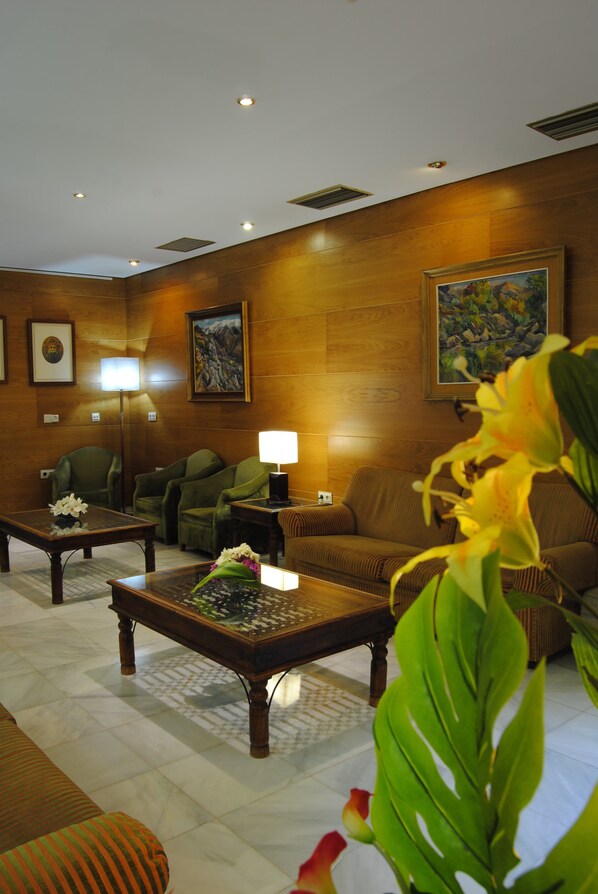 Lobby sitting area