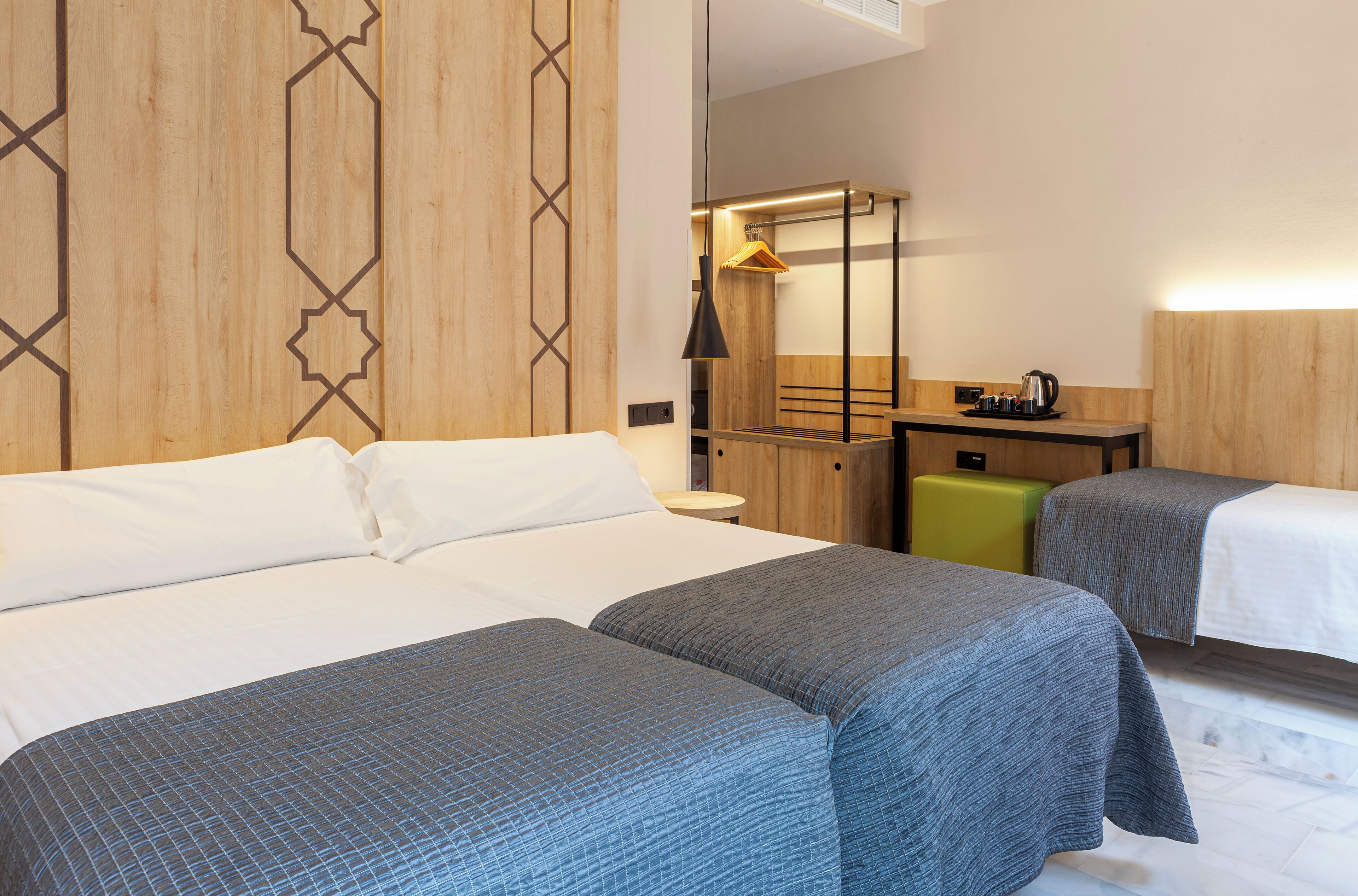 Double Room (2 adults and 1 child) | Minibar, in-room safe, desk, laptop workspace