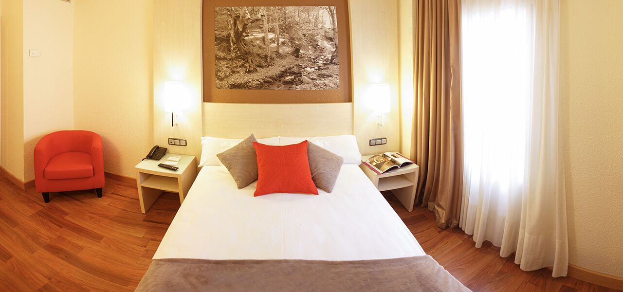 standard single or double | 1 bedroom, down duvets, minibar, in-room safe