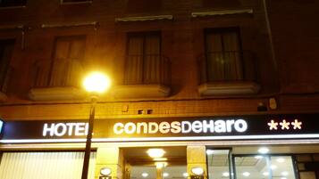 Front of property - evening/night