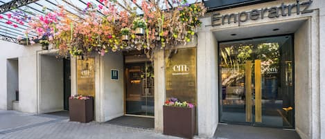 Façade de l’hébergement