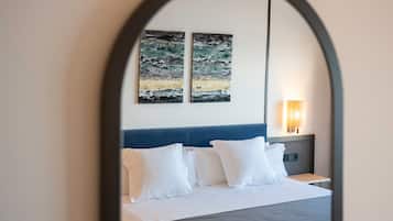 Premium bedding, minibar, in-room safe, desk