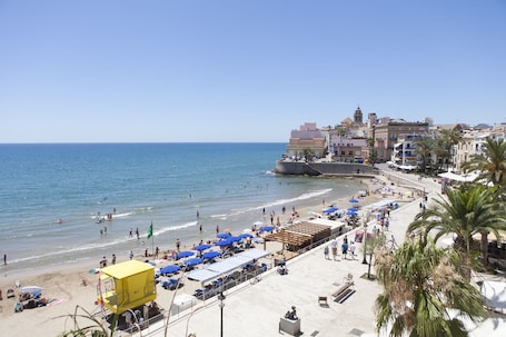 View from property. Hotel URH Sitges Playa