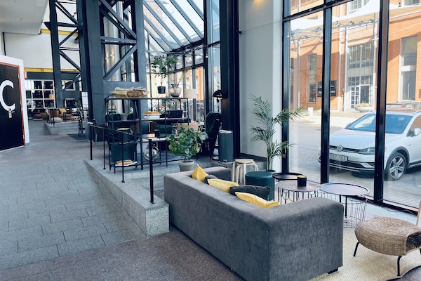 Sala de estar en el lobby