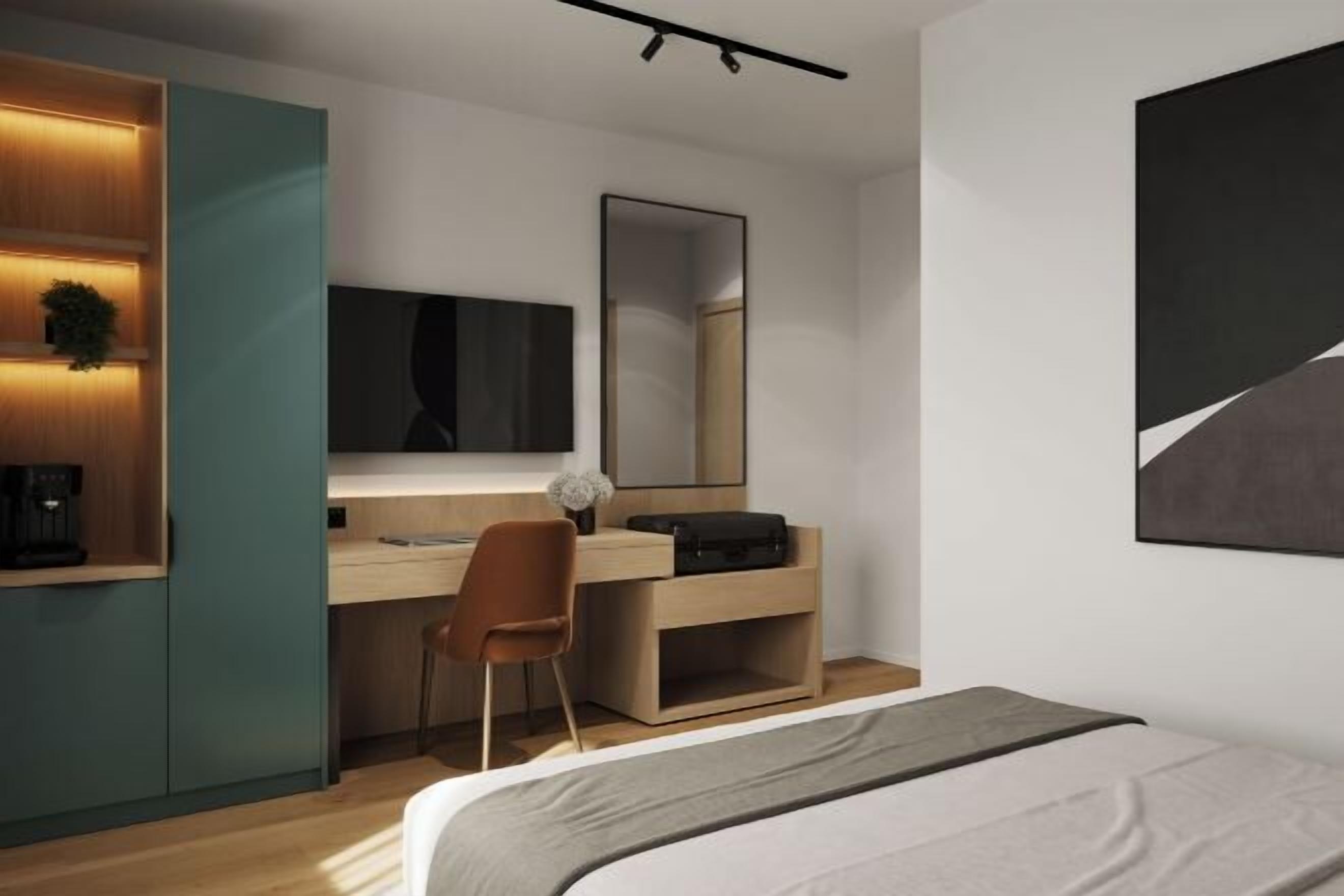 Minibar, in-room safe, desk, free WiFi