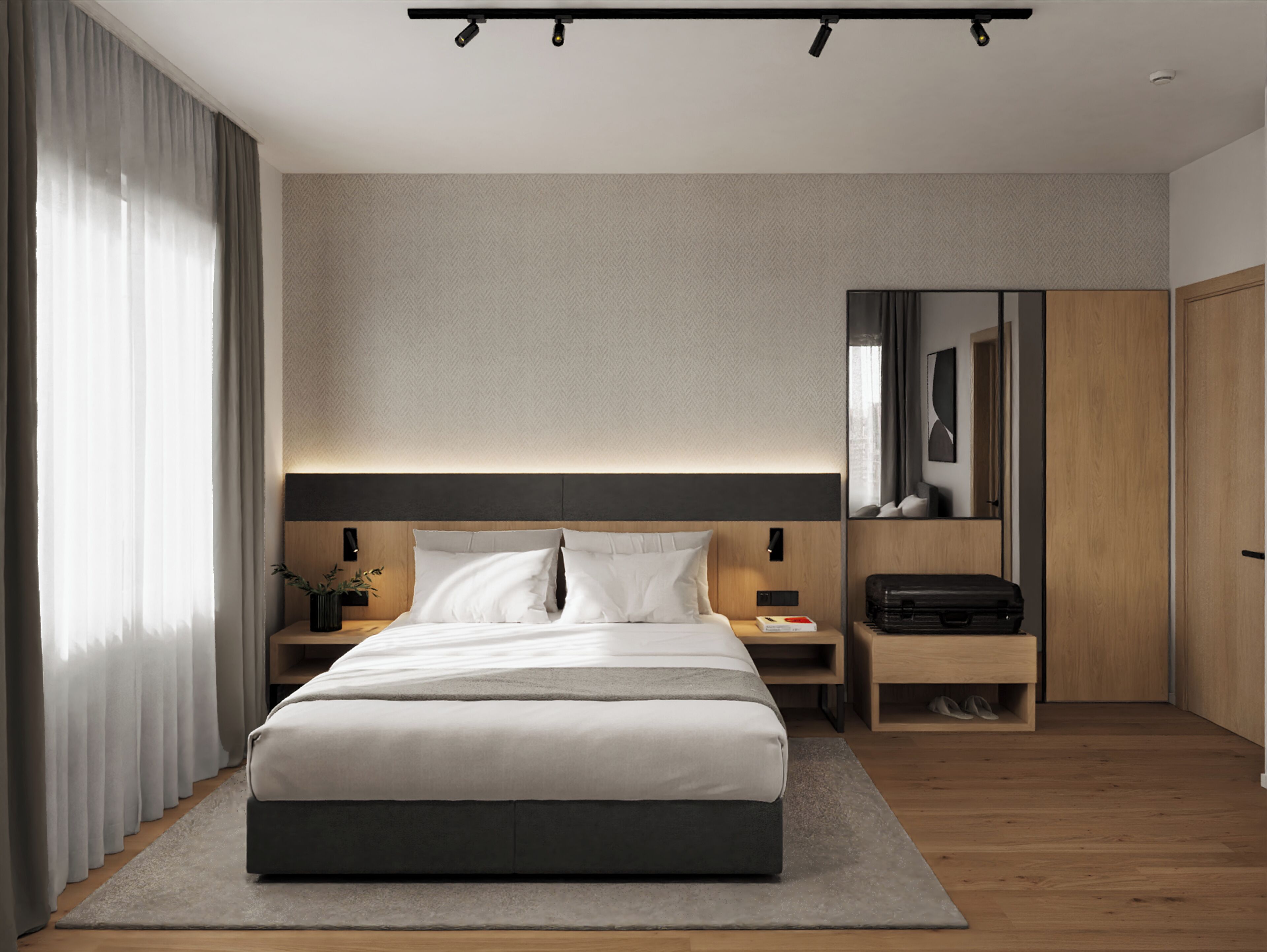 Minibar, coffres-forts dans les chambres, bureau, Wi-Fi gratuit