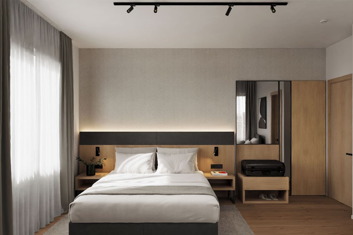 Minibar, coffres-forts dans les chambres, bureau, Wi-Fi gratuit